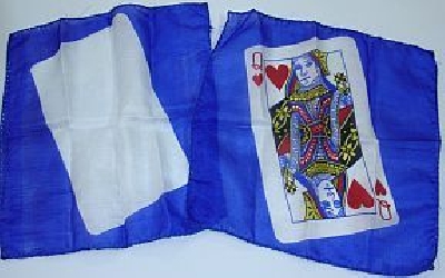 Card silk con FP regina di cuori