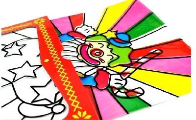 Clown colorato magico MINI