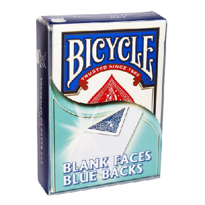 Mazzo faccia biancadorso blue Bicycle