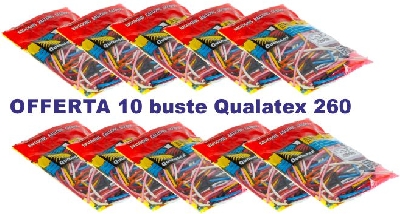 10 buste Palloncini modellabili Qualatex 100 colori assortiti