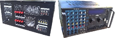 Amplificatore 400Watt Max con mixer 6 canali per Karaoke KA8888