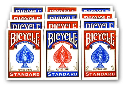 Bicycle standard Formato poker nuovo modello 12 mazzi
