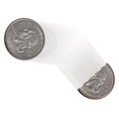 Bite Coin Half Dollar Moneta mangiata