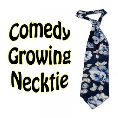 Comedy Growing Necktie BLUE